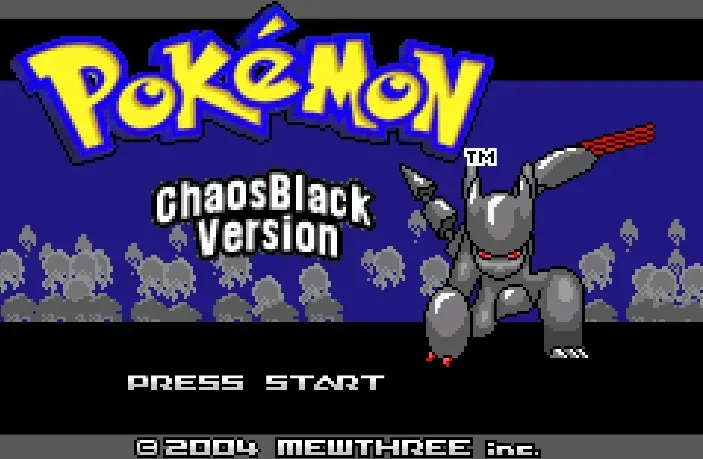 Pokémon Chaos Black Recreated